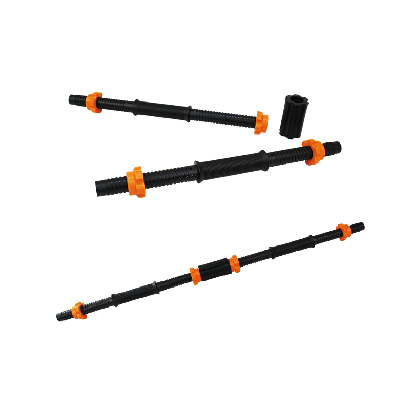 Double Color Plastic Threaded Bar with Two Star Collars