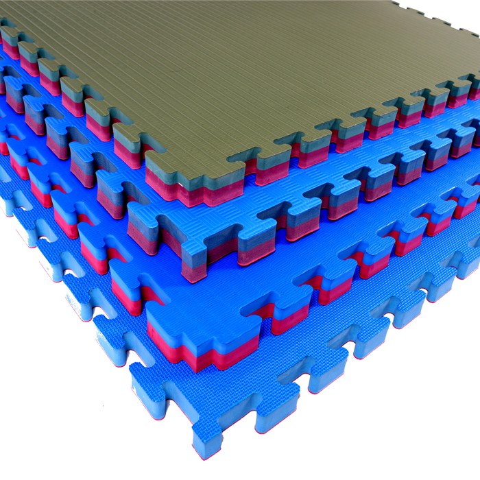 Double Color Inter-Lock Mat