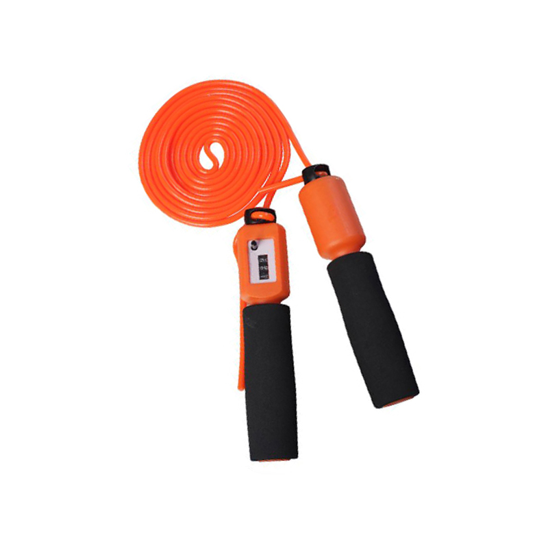 Digital Jump Rope with Foam Handle