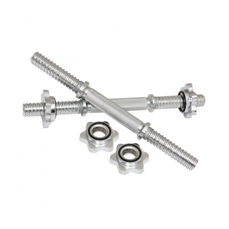 14＂ Threaded Bar with Two Star Collars