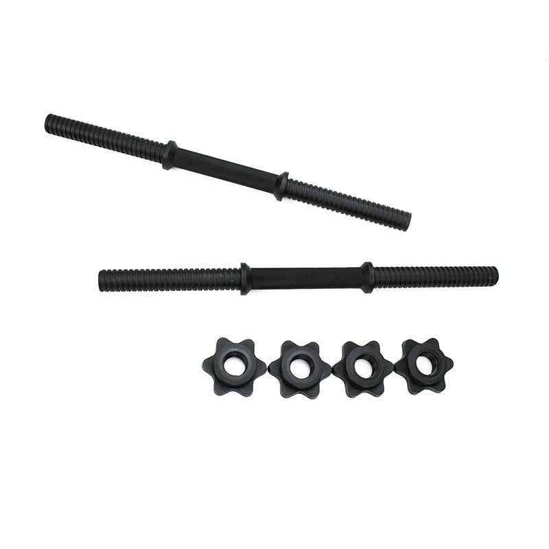 14＂ Plastic Threaded Bar with Two Star Collars
