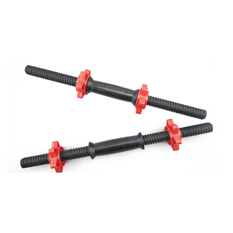14＂ Plastic Threaded Bar with Two Star Collars