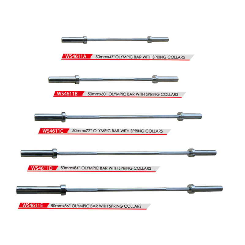 Chrome Olympic Weight Bar