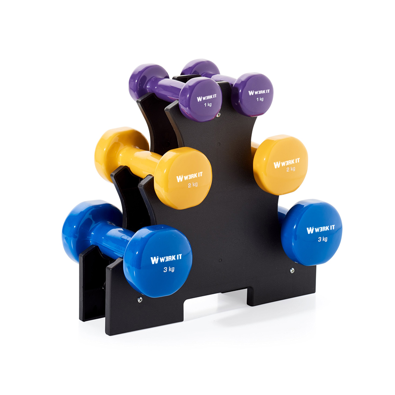 Vinyl Dumbbell Set