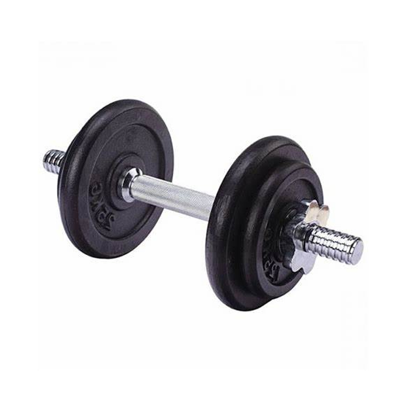 Black Painted Dumbbell