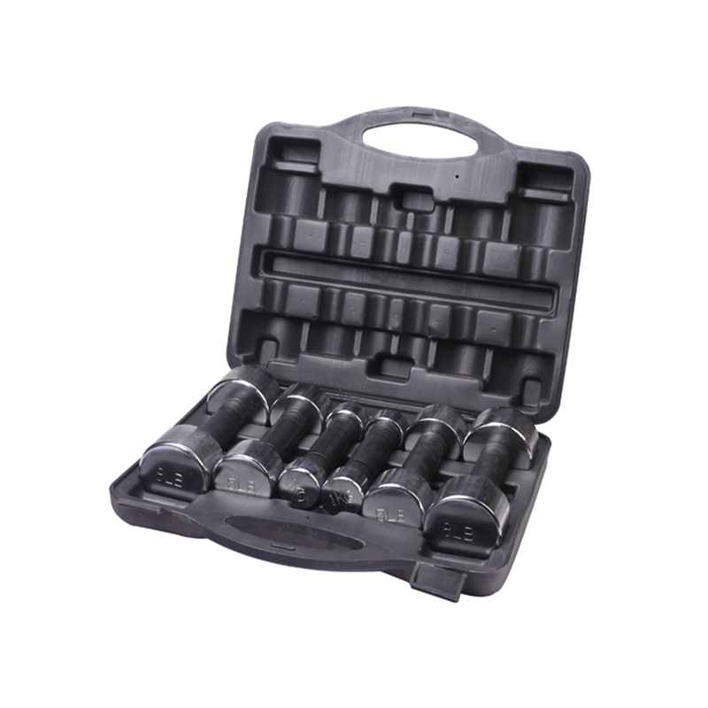 Chrome Dumbbell Set