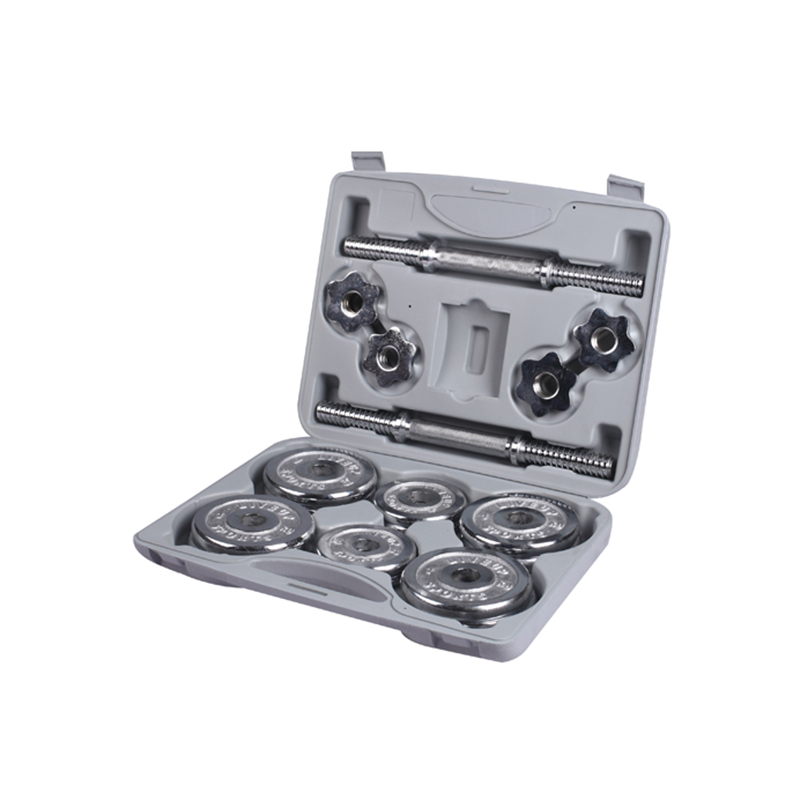 Chrome Dumbbell Set