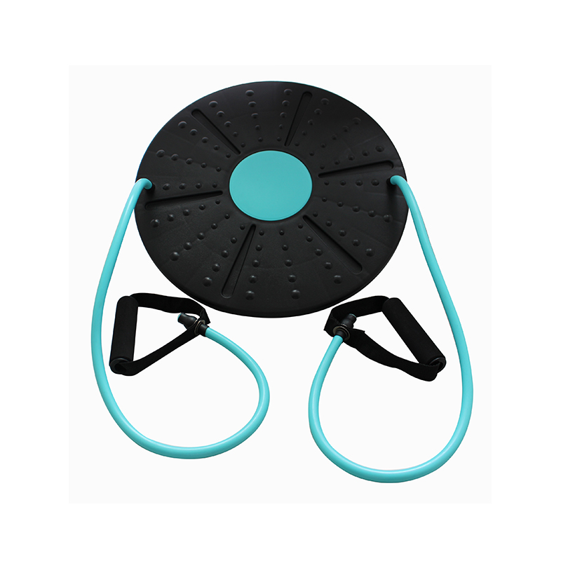 Balance Board with Resistance Tube