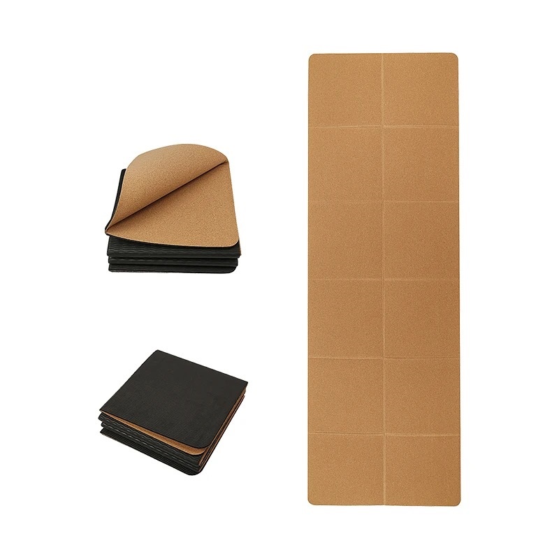 Folding Cork Yoga Mat